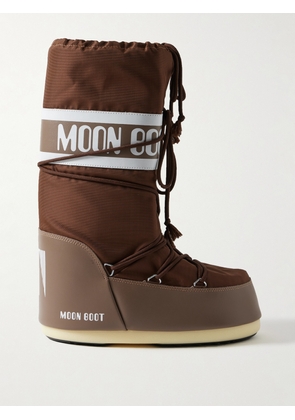 Moon Boot - Icon Paneled Shell Snow Boots - Brown - EU 35/38,EU 39/41,EU 42/44
