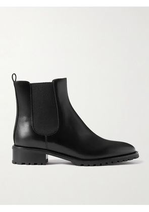 Manolo Blahnik - Chelata 30 Leather Chelsea Boots - Black - IT34,IT34.5,IT35,IT35.5,IT36,IT36.5,IT37,IT37.5,IT38,IT38.5,IT39,IT39.5,IT40,IT40.5,IT41,IT41.5,IT42,IT42.5,IT43