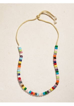 Carolina Bucci - Forte Beads Rainbow 18-karat Gold And Lurex Multi-stone Sunglasses Chain Kit - One size