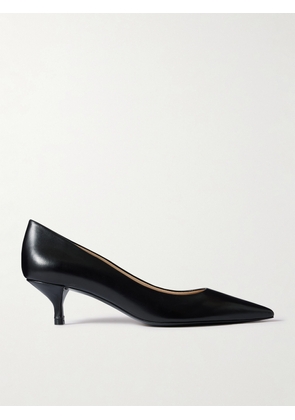Stuart Weitzman - Stuart Power Leather Pumps - Black - US5,US5.5,US6,US6.5,US7,US7.5,US8,US8.5,US9,US9.5,US10,US10.5,US11
