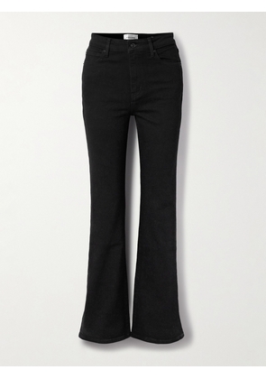 FRAME - The Arrow High-rise Bootcut Jeans - Black - 23,24,25,26,27,28,29,30,31,32,33