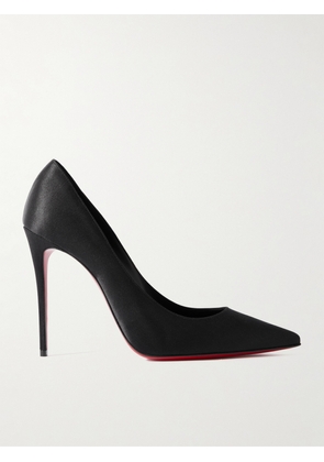 Christian Louboutin - Classic Kate 100 Satin-crepe Pumps - Black - IT35,IT35.5,IT36,IT36.5,IT37,IT37.5,IT38,IT38.5,IT39,IT39.5,IT40,IT40.5,IT41,IT41.5,IT42
