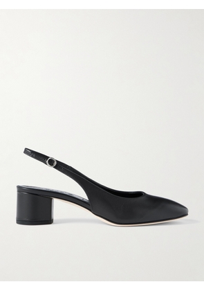 Aeyde - Romy Leather Slingback Pumps - Black - IT35,IT35.5,IT36,IT36.5,IT37,IT37.5,IT38,IT38.5,IT39,IT39.5,IT40,IT40.5,IT41,IT41.5,IT42
