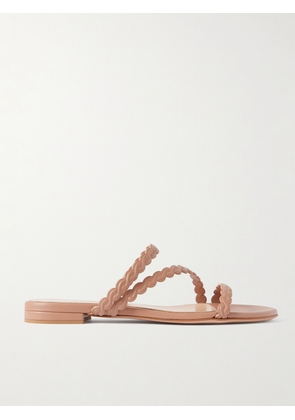 Gianvito Rossi - Kai Leather Sandals - Neutrals - IT36,IT36.5,IT37,IT37.5,IT38,IT38.5,IT39,IT39.5,IT40,IT40.5,IT41,IT41.5,IT42