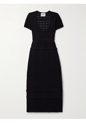 Marant Étoile - Aurore Crocheted Cotton Midi Dress - Black - FR 34,FR 36,FR 38,FR 40,FR 42,FR 44
