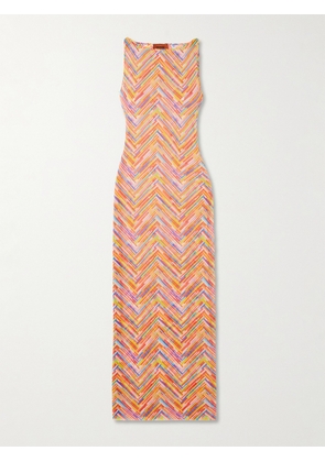 Missoni - Mare Printed Stretch-tulle Maxi Dress - Multi - IT36,IT38,IT40,IT42,IT44,IT46,IT48
