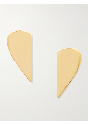 Alaïa - Le Demi-cœur Gold-tone Earrings - One size