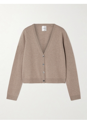 LESET - Zoe Mélange Knitted Cardigan - Neutrals - x small,small,medium,large,x large