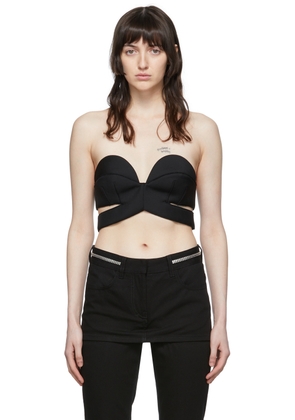 Givenchy Black Wool Bra