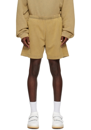 Acne Studios Green Faded Shorts