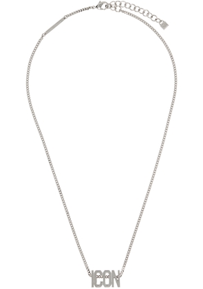Dsquared2 Silver Icon Clubbing Necklace