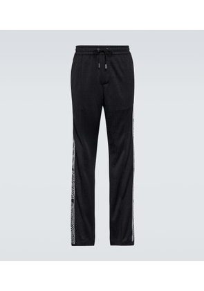 Versace Versace Allover jacquard sweatpants