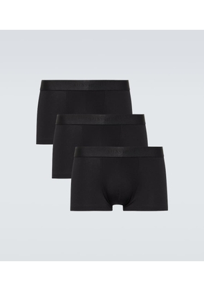 Sunspel Set of 3 cotton-blend boxer briefs