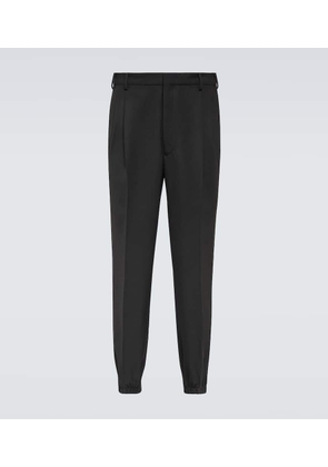 Prada Wool gabardine slim pants