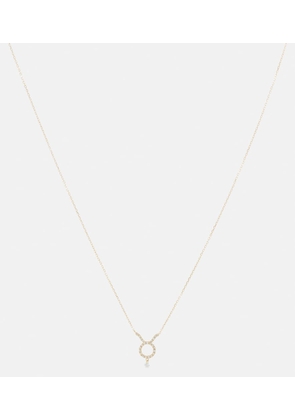 Persee Taurus 18kt gold necklace with diamonds