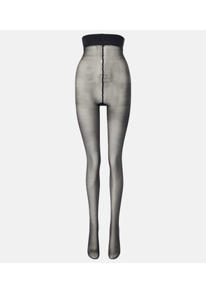 Saint Laurent Crystal-embellished tights