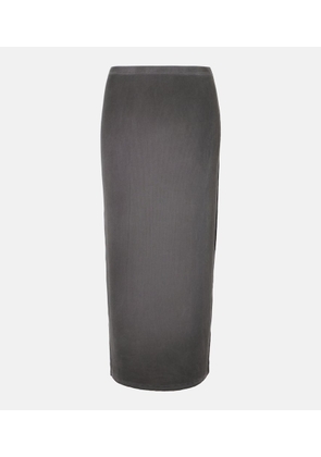 Acne Studios Mid-rise midi skirt