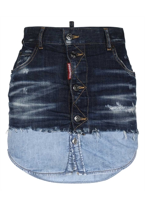 Dsquared2 Denim Mini Skirt