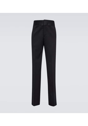 Valentino Straight virgin wool pants