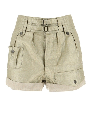 Saint Laurent Belted Cargo Shorts