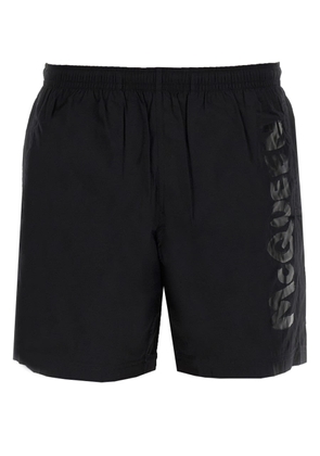 Alexander McQueen Graffiti Logo Swimsuit