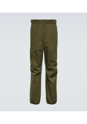 Prada Cotton tapered pants