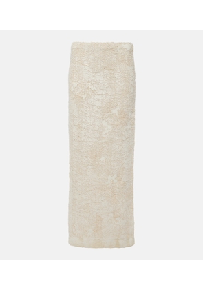 Acne Studios Embroidered maxi skirt