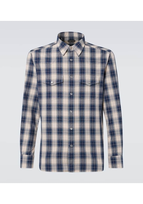 Tom Ford Plaid cotton shirt