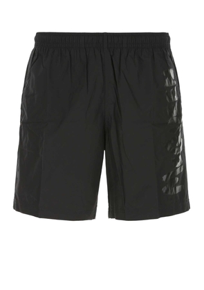 Alexander McQueen Black Nylon Swimming Shorts