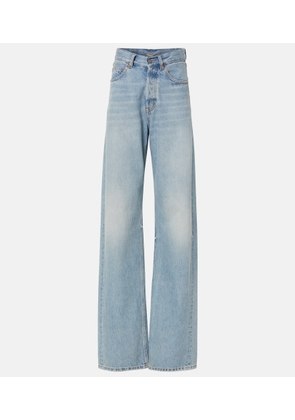 Saint Laurent High-rise wide-leg jeans