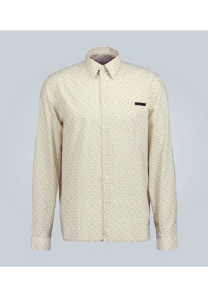 Prada Fruit cotton poplin shirt
