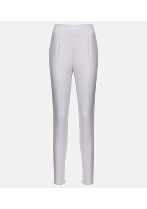 Prada Slim cotton-blend pants