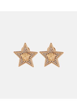 Versace Medusa embellished earrings
