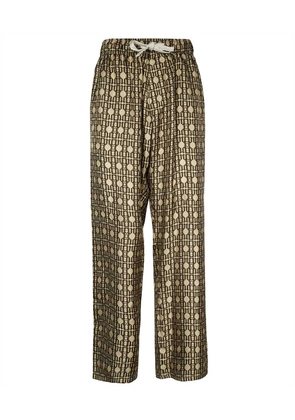 Palm Angels Silk Pajama Pants