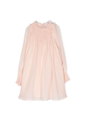Chloe Kids Ruffle-Trim Smocked Ceremony Dress