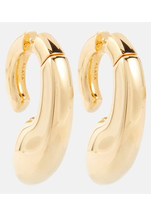 Alaia Drip gold-plated earrings