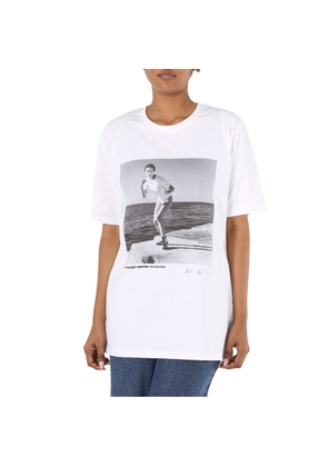 Wolford Ladies Short-sleeve Newton Cotton T-Shirt