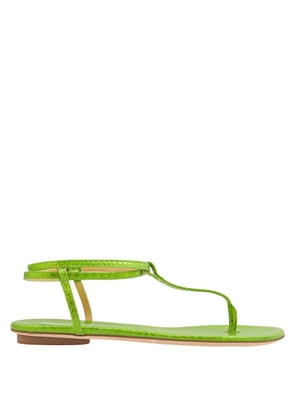 Giannico Ladies Kai Flip Flops Leather Flats