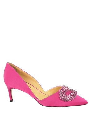 Giannico Ladies Deep Rose Daphne 60 Satin Heels