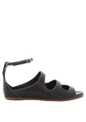 Burberry Ladies Black Kiersten Sandals
