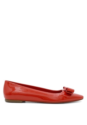 Ferragamo Barabou Patent Leather Ballet Flats