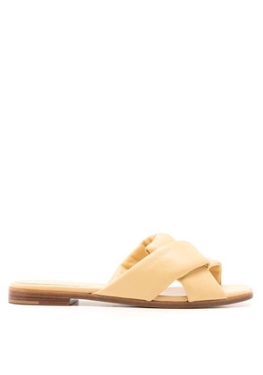Ferragamo Alrai Knott Strap Nappa Slides