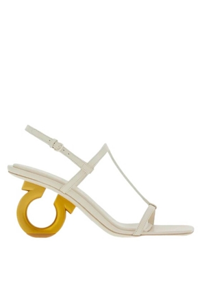 Ferragamo Ladies Gancini Ankle Strap Sandals