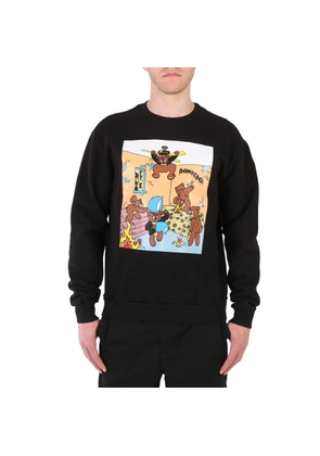 Domrebel Hotel Box Sweatshirt in Black