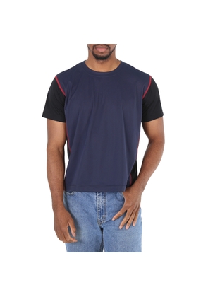 Sunnei Mens Navy Sunney Short Sleeve T-Shirt