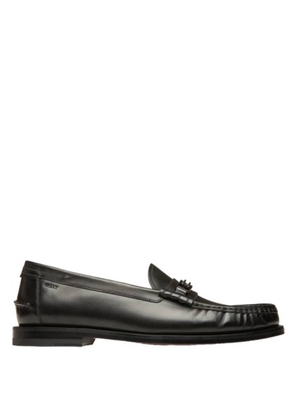 Bally Collodi Black Leather Horsebit Loafers