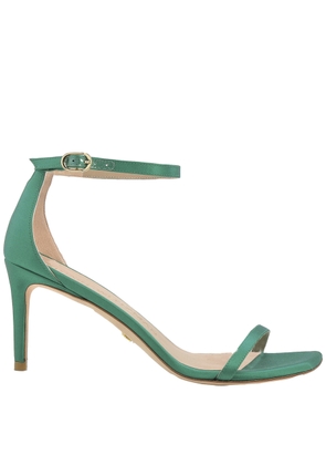 Stuart Weitzman Ladies Kelly Green Nudistcurve 75 Sandals