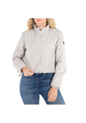 Save The Duck Rainy Beige Anika Cropped Jacket