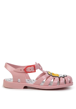 Kenzo Girls Tiger Applique Jelly Sandals