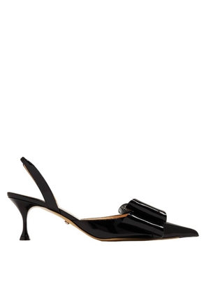 Mach & Mach Le Cadeau Patent Slingback Pumps